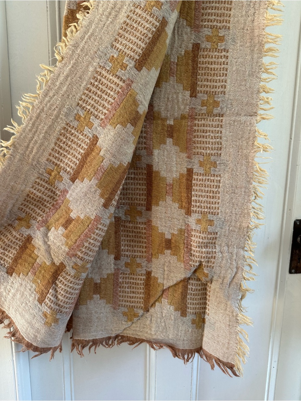 Wilfred 100% Wool Reversible Blanket Scarf